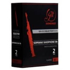 Gonzalez Classic Soprano Saxophone Reeds - Box 10